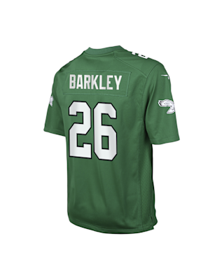 Saquon Barkley Philadelphia Eagles Big Kids' Nike NFL Game Jersey